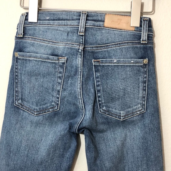 CLOSEOUT \7FAM\• Luxe Vintage Cropped Skinny Jeans with Let Down Hem - Picture 9 of 16